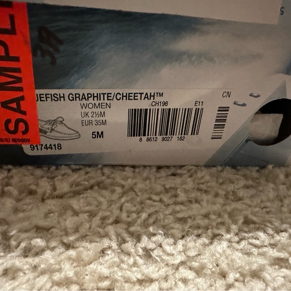 Sperry Bluefish Graphite Cheetah - Picture 6 of 7